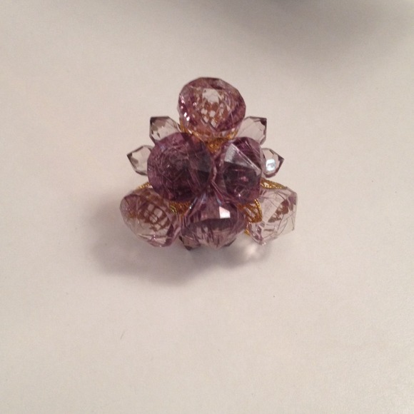 Chunky Funky & Beautiful Ring 😍💜💎