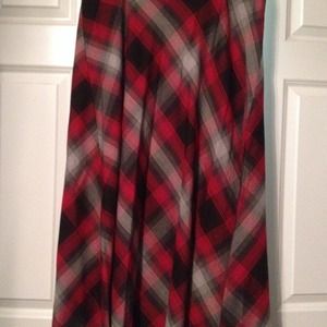 Plaid skirt