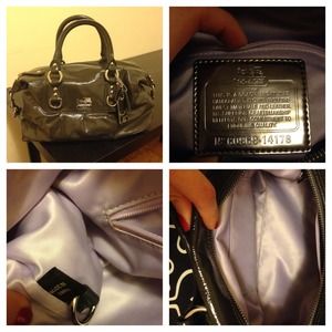 COACH Sabrina Patent tote and MK Crossbody Bag