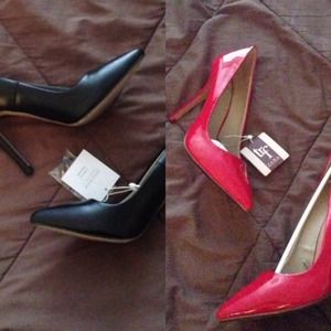 Bundle Zara pumps red & black size 8