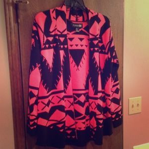 Aztec Print Cardigan