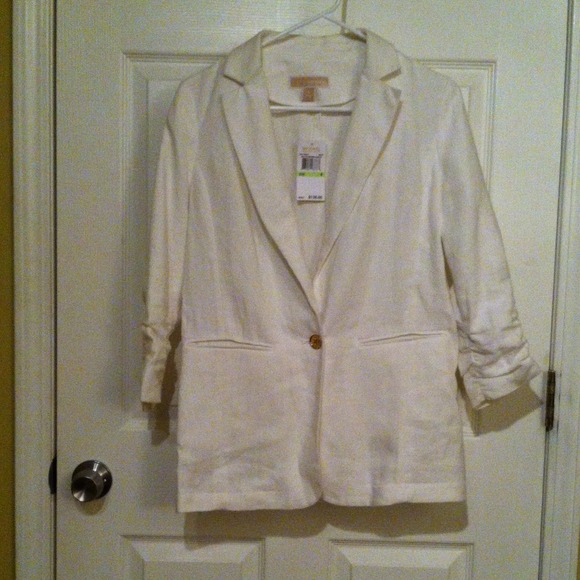 Michael Kors linen blazer. NWOT. $50