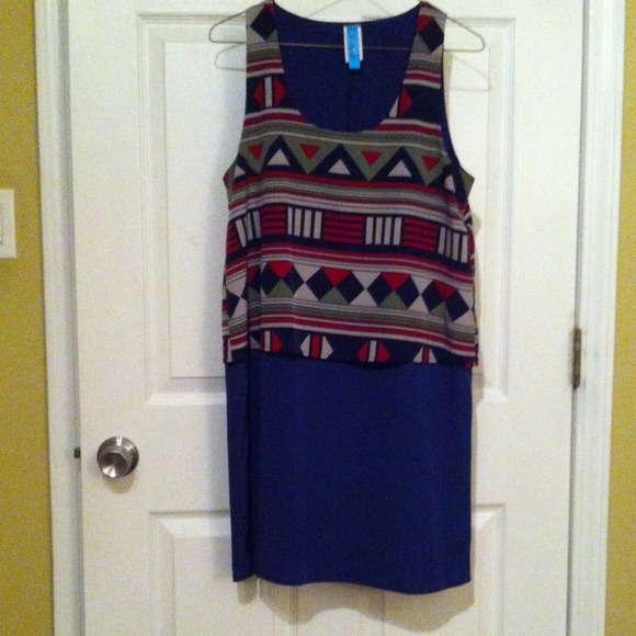 Aztec print dress. $25