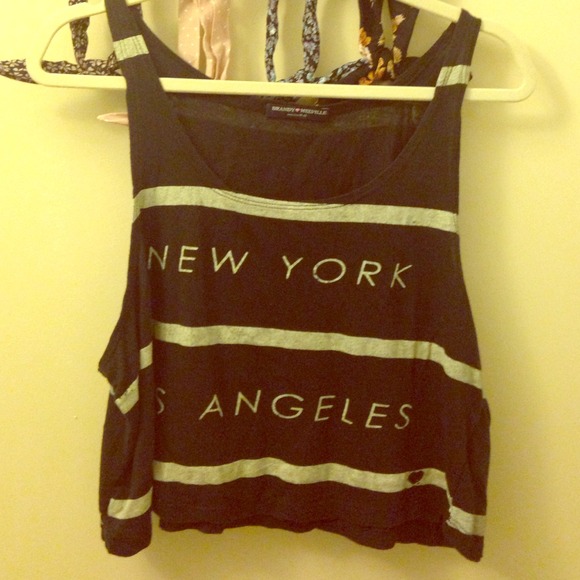 Brandy Melville Tops - Brandy melville graphic tank!