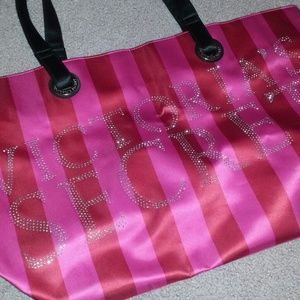 Bundle! VS bling tote, perfume, and bling pants