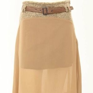 W118 by Walter Baker semi sheer skirt $50 pp