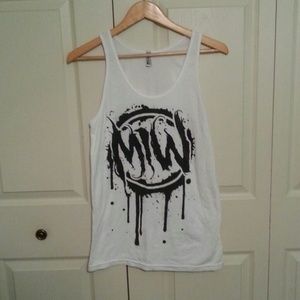 Signed Motionless In White Tank Top