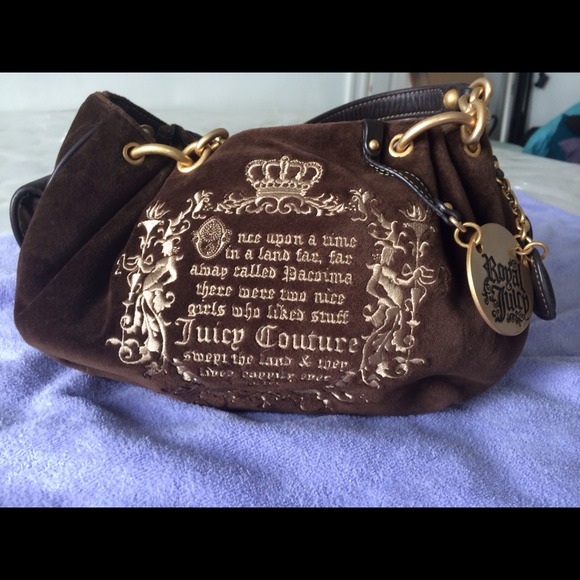 ✨Authentic brown Juicy Couture purse✨