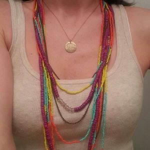 Neon summer necklace