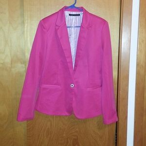 Hot pink blazer