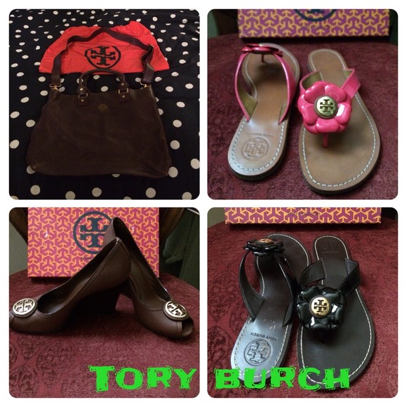 Authentic Tory Burch shoes & handbags!