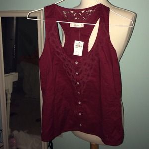 Women's x-small a&f blouse