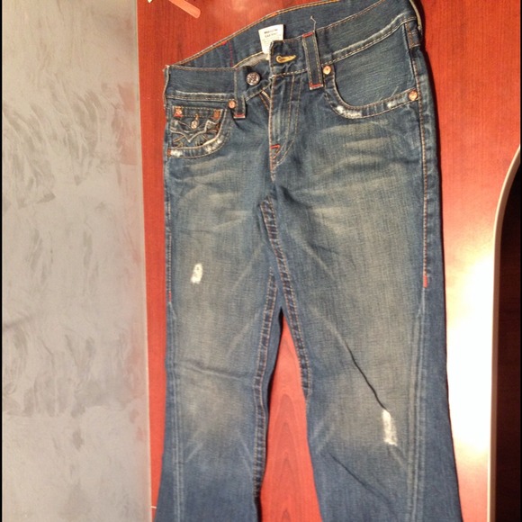SOld Mens True religion joey jeans 30 x 33 used