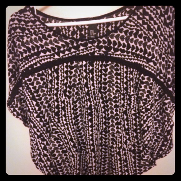Butterfly styled top