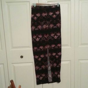 silence + noise maxi skirt