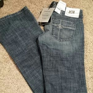 Bebe Low Rise "Charlotte" Jeans