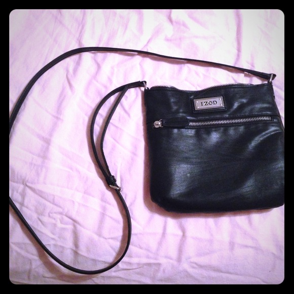 Black Izod crossbody bag