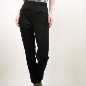 SOLD - Vintage Black High Waisted Riding Pants