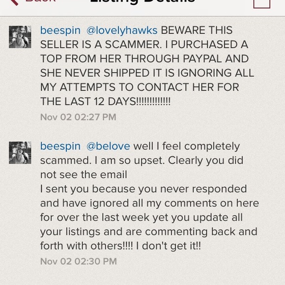 @belove SCAMMER ALERT - Picture 4 of 4