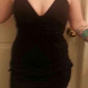 Black cotten dress, great for a night out