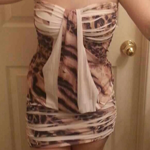Strapless dress