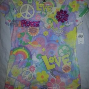 NWT Girls Disneyland Tshirt size Medium (8/10)