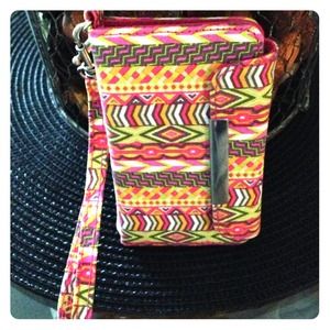 Aztec IPhone Case/Card Holder