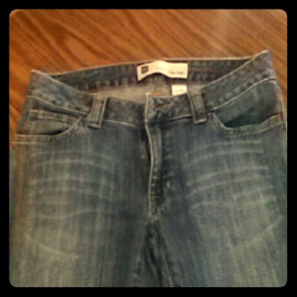 GAP jeans, low rise size 8