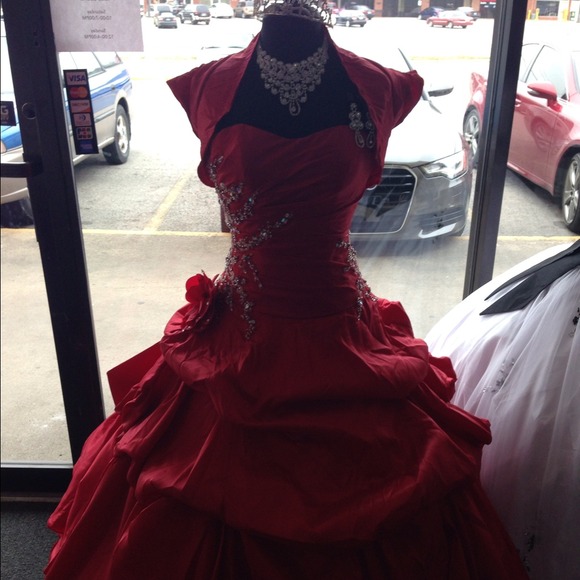 Quince Red Dress size 4