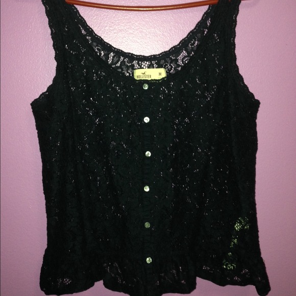 Hollister Tops - Lace tank