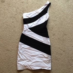 Charlotte Russe One shoulder dress!