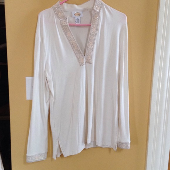 Eggshell tunic - Picture 2 of 4