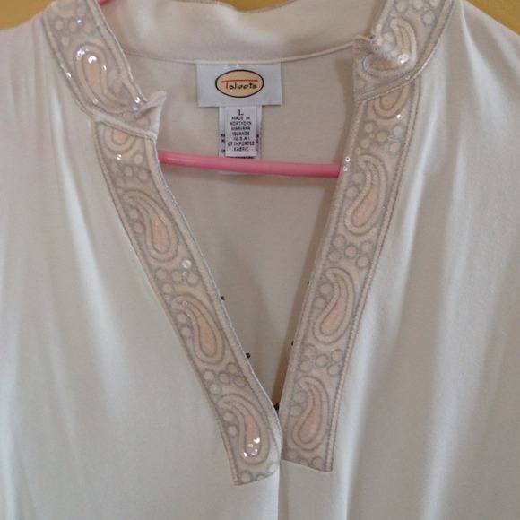 Eggshell tunic - Picture 3 of 4
