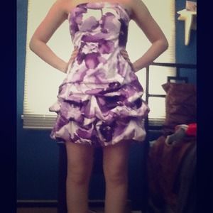 Purple Semi Formal Dress