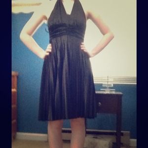 Black Halter Dress