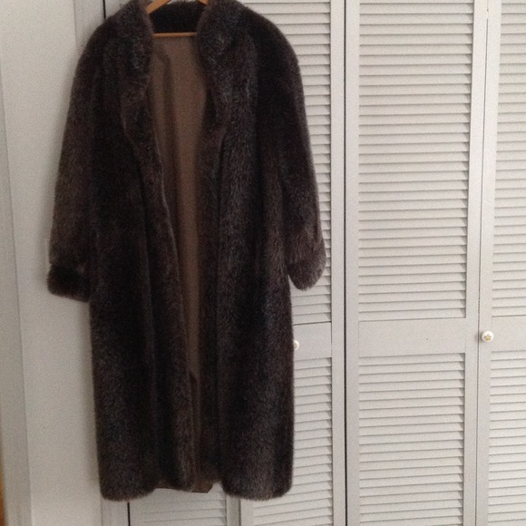 Fake Fur Reversible Coat