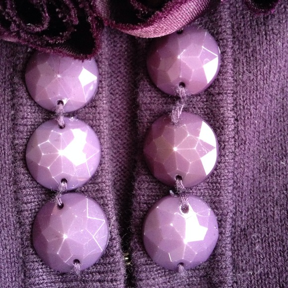 Eggplant purple sweater - Picture 3 of 4