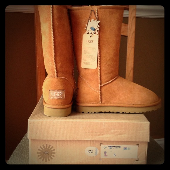 Chestnut Uggs NWT Size 6