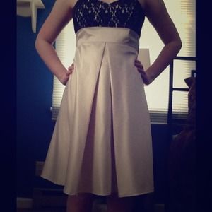 Champagne Semi Formal Dress