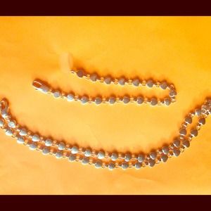 Tiffany and Co. Heart necklace and bracelet