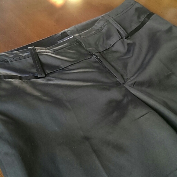 Banana Republic. Black silk pants, date night
