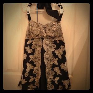 White House Black Market halter shirt