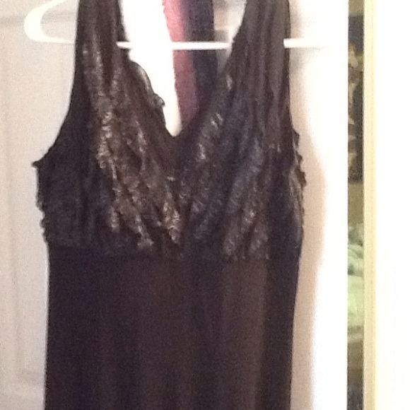 Formal black dress