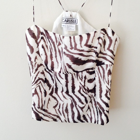 Carlisle 100% silk animal print jacket/camisole - Picture 4 of 4