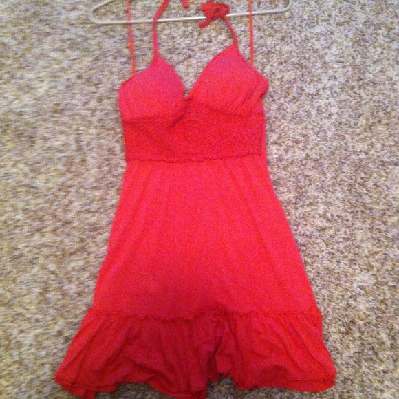 Guess halter sun dress