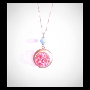 Coral Charm Necklace