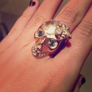 Topshop Skull ring