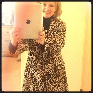 Leopard Print Topper Jacket