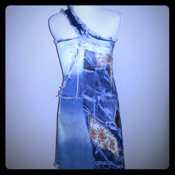 Couture demin dress