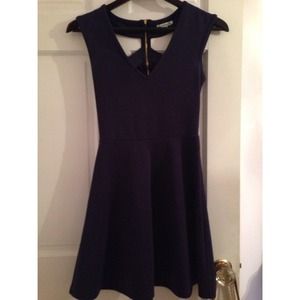 Open Criss Crossed Back Dress